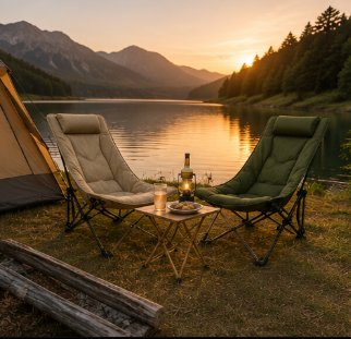 Chaise de camping premium
