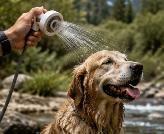 Douche portable rechargeable