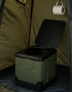 Toilettes de camping portables & pliables
